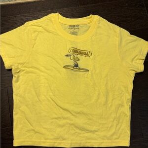 Peanuts Bright Yellow T-Shirt